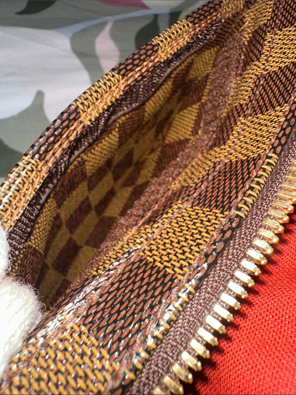 Louis Vuitton Damier Ebene Geronimos Unisex
